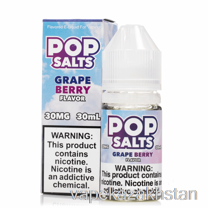 Vape Smoke Grape Berry - Pop Salts - 30mL 50mg